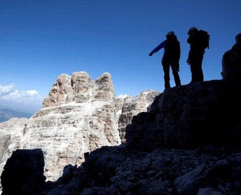 Klettersteige in der Brenta