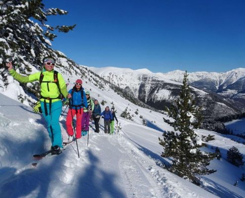Skitouren - Trip in die spanischen Pyrenäen in Val d Aran