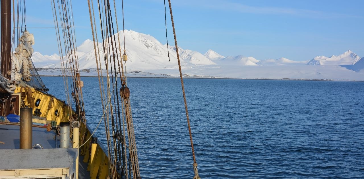 Mit dem Segelschiff Noorderlicht in Spitzbergen