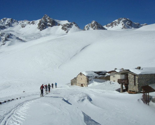 Skitouren im einsamen Piemont